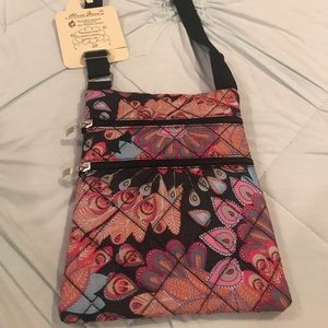Olivia Moss Peacock Collection travel bag